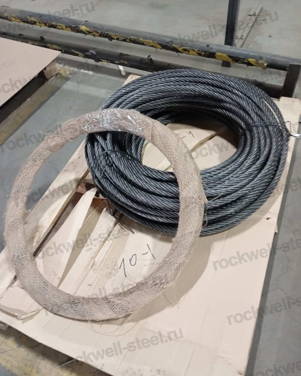 Отгрузка в Иркутск: стальной канат