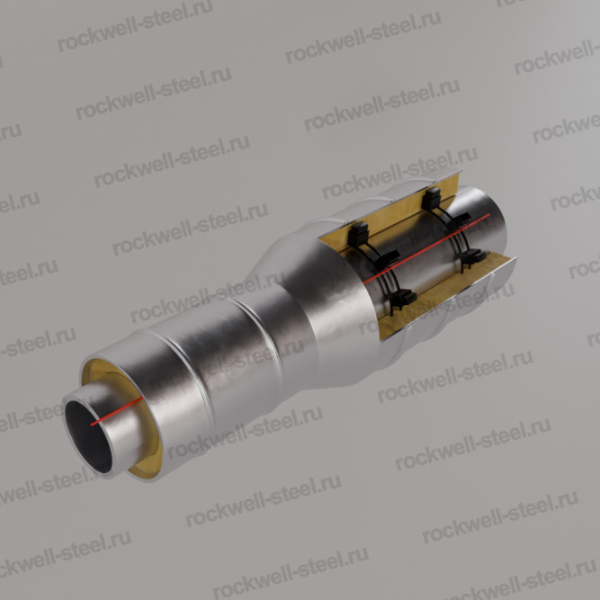 Переход, 426х9 - 219x8 Ст 10 — Ст 20 (ГОСТ 10704-91/10705-80) - ППУ ОЦ в Владивостоке