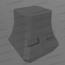 Цоколь Ц 350 квадратный