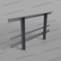 Ограждение площадки ОПБГ 10.12 Серия 1.450.3-7.94