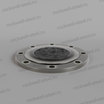 Заглушка 1-400-10 Сталь 20 АТК 24.200.02-90 стальная фланцевая Ду400 Ру10