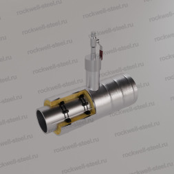 Тройник с шаровым краном воздушника, Ст 3сп (ГОСТ 3262-75) Ду25(33,5) - ППУ ОЦ