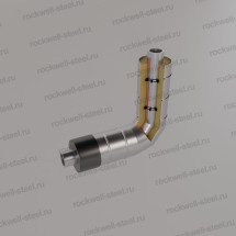 Отвод Ст 17Г1С-У (ГОСТ 20295-85) 920 мм - ППУ ОЦ - МЗИ