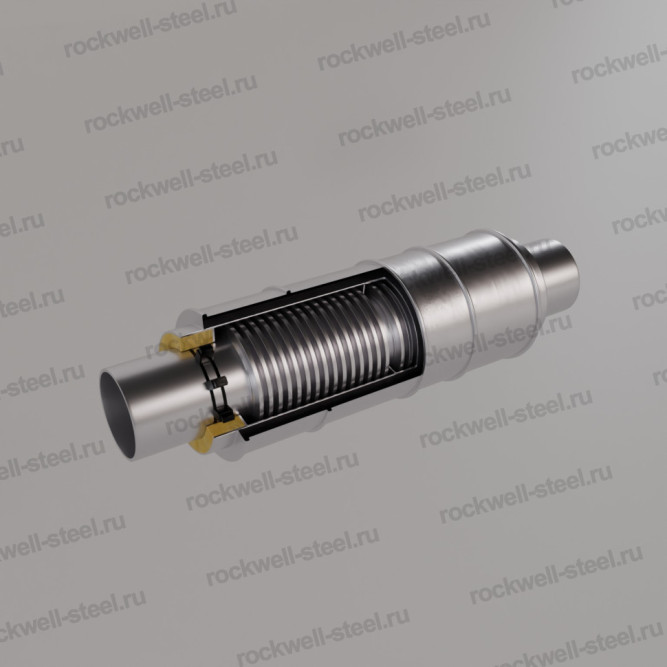 Сильфонное компенсирующее устройство, 2.СКУ.ППУ-25-200-200, Ст 10 — Ст 20 (ГОСТ 10704-91/10705-80) 108 мм в Владивостоке