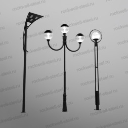 Опора декоративная складывающаяся "Аллея" AL60