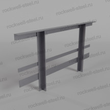 Ограждение площадки ОПБХ 12.18 Серия 1.450.3-7.94