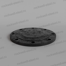 Заглушка 1-900-10 09Г2С АТК 24.200.02-90 стальная фланцевая Ду900 Ру10