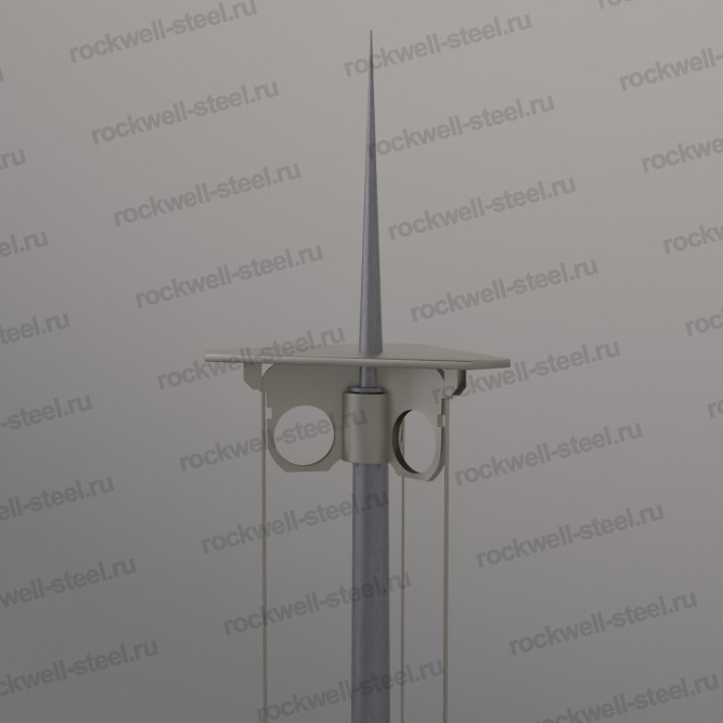 Мачта со стационарно-мобильной короной МГФ-СР-М в Владивостоке