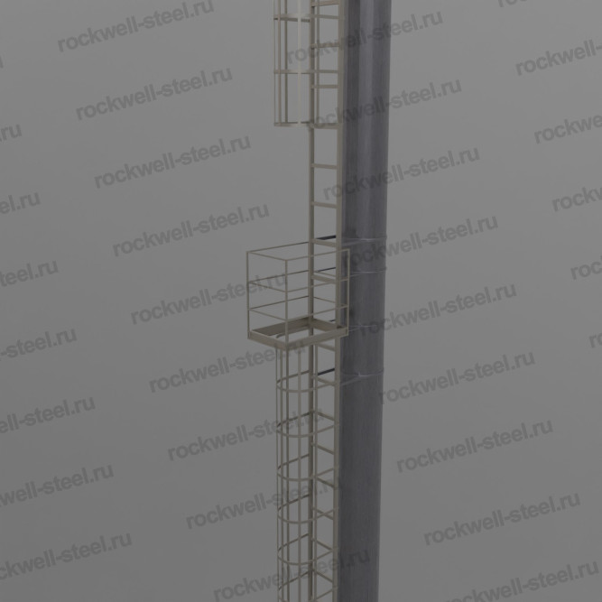 Мачта со стационарной короной МГФ-СР в Владивостоке