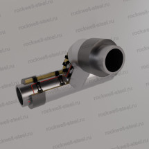 Тройниковое ответвление, 219х8 - 57x3,5 Ст 20 (ГОСТ 8732-78) - ППУ ОЦ - ЗМКВ