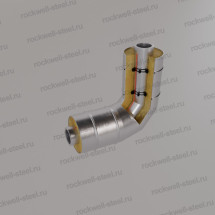 Отвод Ст 10 — Ст 20 (ГОСТ 10704-91/10705-80) 530 мм - ППУ ОЦ - У