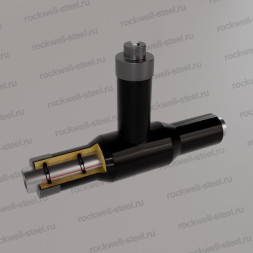 Кран шаровой DN150, Ст 09Г2С (ГОСТ 10704-91/10705-80) 159 мм - ППУ ПЭ - МЗИ