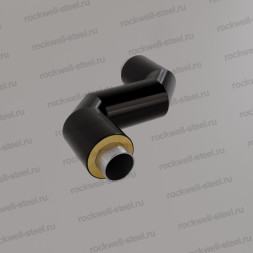 Z-образный элемент, Ст 09Г2С (ГОСТ 10704-91/10705-80) 159 мм - ППУ ПЭ