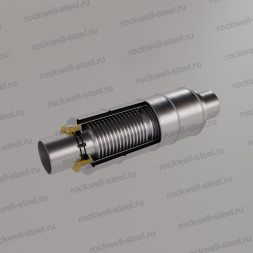 Сильфонное компенсирующее устройство, 2.СКУ.ППУ-25-600-400, Ст 09Г2С (ГОСТ 10704-91/10705-80) 630 мм