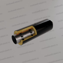 Элемент трубопровода, Ст 20 (ГОСТ 20295-85) 530 мм - ППУ ПЭ