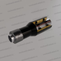 Переход, 325х8 - 219x6 Ст 09Г2С (ГОСТ 10704-91/10705-80) - ППУ ПЭ - МЗИ