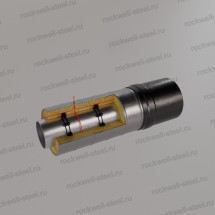 Концевой элемент, Ст 10 — Ст 20 (ГОСТ 10704-91/10705-80) 133 мм - ППУ ОЦ - ЗМКВ